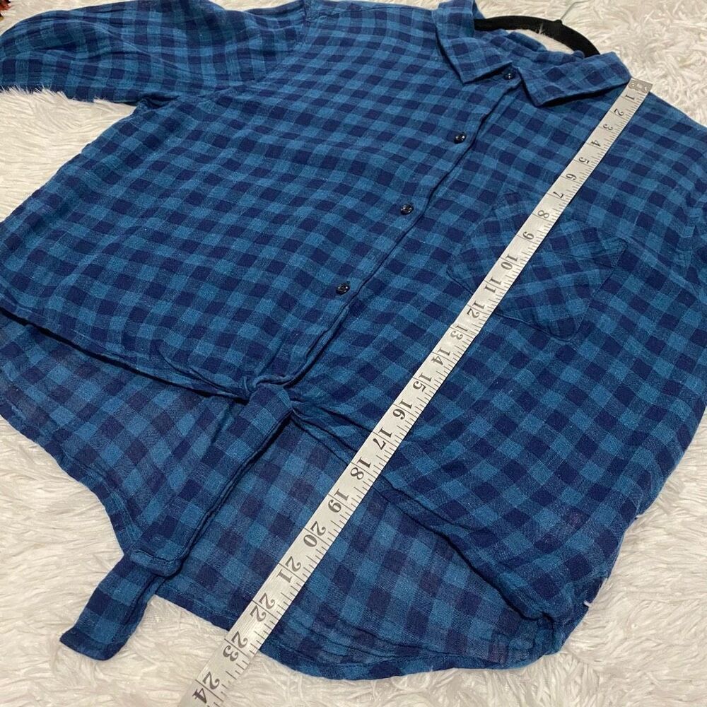 Rails Val Gingham Button Down In Indigo Coast Blu… - image 7